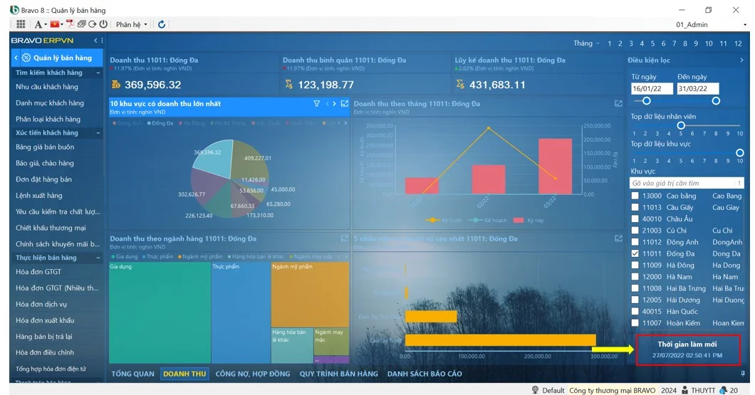 Thời gian làm mới Thời gian làm mới